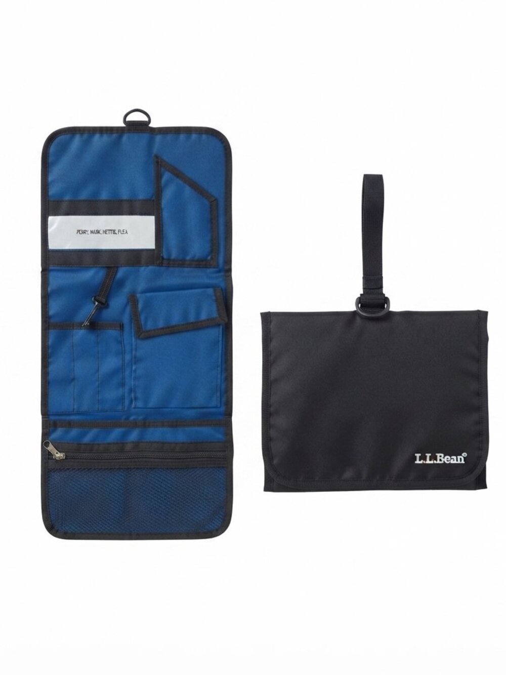 L L bean Blue Hanging Organizer
